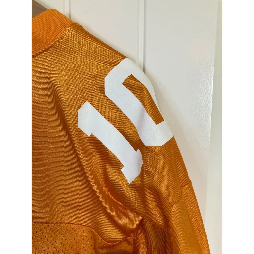 Adidas Tennessee Volunteers #10 Football Jersey Orange Mens Large NCAA Mesh